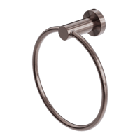 علاقة مناشف دائرية اللون البرونزي المصقول نيرو / N...