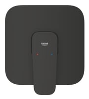 وجه خلاط شاور خط واحد أسود كيبيو جروهي / GROHE