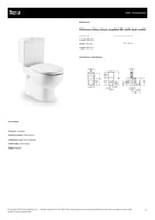 كرسي حمام أفرنجي ميرديان روكا لزوم احتياجات خاصة /...
