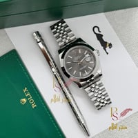 طقم ساعة رولكس مع قلم كارتير