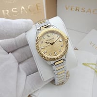 ساعة فرزاتشي فضي بذهبي نسائية