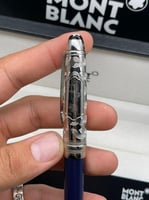 قلم مونت بلانك الموج الأزرق