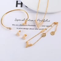 طقم لويس فيتون لؤلؤ