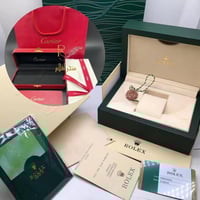 طقم ساعة رولكس مع قلم كارتير