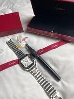 طقم كارتير سانتوس ساعة وقلم