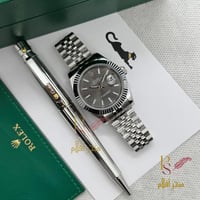 طقم ساعة رولكس مع قلم كارتير