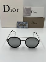 نظارة ديور فضي كامل