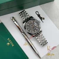 طقم ساعة رولكس مع قلم كارتير