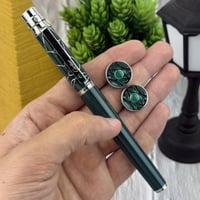 طقم كارتير قلم غطا مع كبك