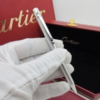 قلم كارتير سانتوس نحيف فضي