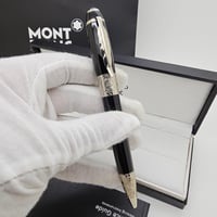 قلم مونت بلانك ريشه نحيف