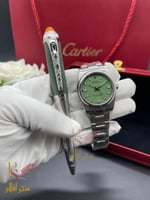 ساعة رولكس مع قلم كارتير