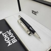 قلم مونت بلانك الموج الازرق غطاء