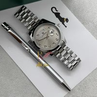 ساعة شبيهة رولكس مع قلم كارتير