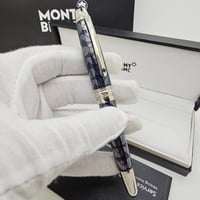 قلم مونت بلانك الموج الأزرق