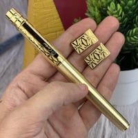 طقم كارتير قلم غطا مع كبك