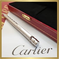 قلم كارتير سانتوس نحيف فضي