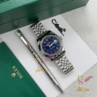 طقم ساعة رولكس مع قلم كارتير