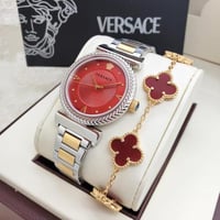 ساعة فرزاتشي ذهبي عودي مع اسورة