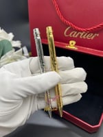 قلم كارتير سانتوس نحيف مزخرف