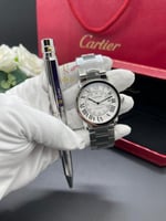ساعة كارتير راوند سولو مع قلم