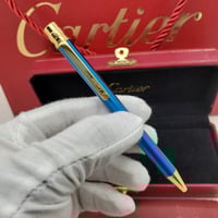 قلم كارتير سانتوس نحيف ازرق
