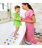 مسند ركب للاستحمام باث نيلر بنمط منقط من مونشكين