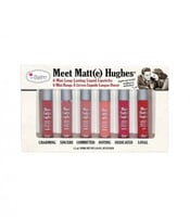 طقم احمر شفاه سائل ميني ميت مات هيوز فوليوم 1 من ذ...