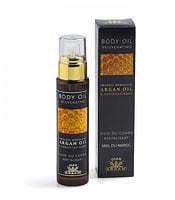 زيت للجسم لتجديد البشرة بخلاصة زيت الارجان والعسل...