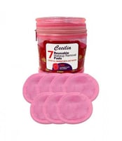 مناشف ازالة المكياج قابلة لاعادة الاستخدام 7 وسادا...