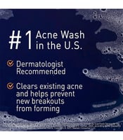 غسول رغوي لحب الشباب بنزويل بيروكسيد 10٪ من بانوكس...