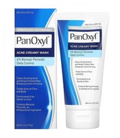 غسول كريمي لحب الشباب بنزويل بيروكسيد 4٪ من بانوكس...