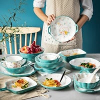 صحن دائري بمقبضين رسم وزه