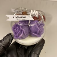 توزيعات العيد - شمعة الورد