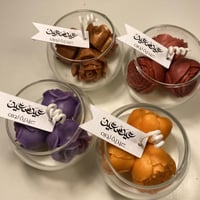 توزيعات العيد - شمعة الورد