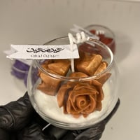 توزيعات العيد - شمعة الورد