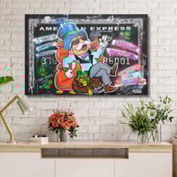 لوحة جدارية فنية مطبوعة - بوب ارت