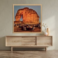 العلا لوحة كنفاس مطبوعة - ديكور جدارية