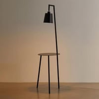 اضاءة ستاند ارضية كشاف متحرك مع طاولة للقهوة - لون...