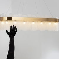 اضاءة سقف معلقة - ثريا علاقي تصميم مودرن