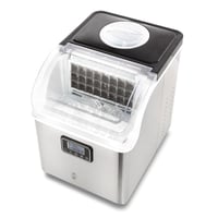 ماكينة صنع ثلج رقمية كهربائية مع تنظيف ذاتي وهيكل...