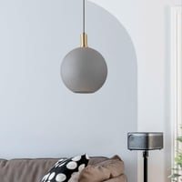 انارة سقف معلقة كره سموك تصميم مودرن - مقاس 40 سم