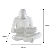 اضاءة ستاند ابجورة مودرن تصميم قارئ كتاب - لون ابي...