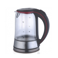 غلاية مياه كهربائية زجاج من هوم ماستر - سعة 1.7 لت...