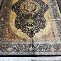 سجادة ايرانية حرير منياتور صناعة يدوية | مقاس: 2x3...