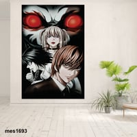 لوحة جدارية مطبوعة على لوح اكريلك من انمي DEATH NO...