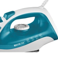 مكواة بخار يدوية مع فرشاة لازالة الوبر من ريبون -س...