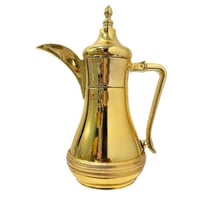 دلة حرارية ستيل من السيف - سعة 0.35 لتر - لون ذهبي