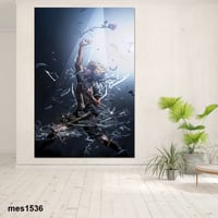 لوحة جدارية مطبوعة على لوح اكريلك من انمي Blue Loc...