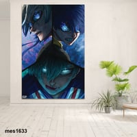 لوحة جدارية مطبوعة على لوح اكريلك من انمي Blue Loc...